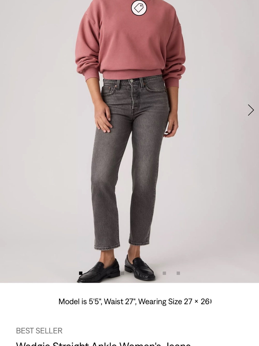 Wedgie Straight Ankle Women's Jeans